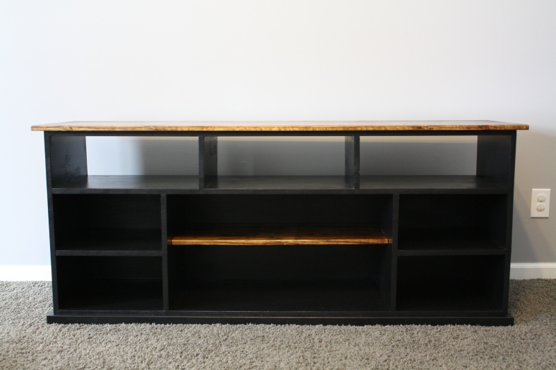 how to make an entertainment center